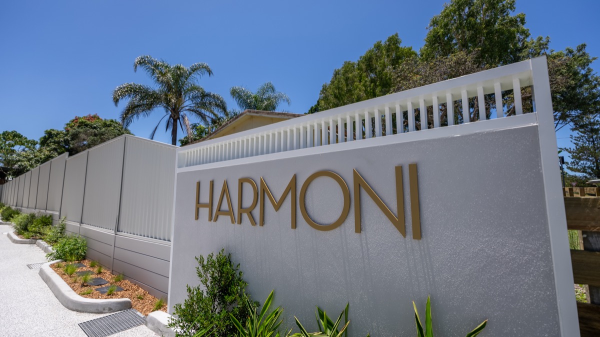 Harmoni Entry — Kingscliff
